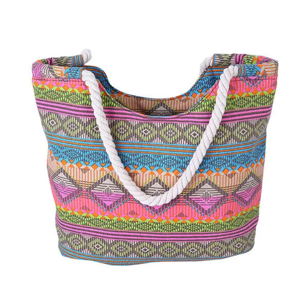 Bohemia Canvas Printing Lady Bag Shoulder Hbags Women's Vintage Messenger Bags Bolsa Feminina Bolsos Tote 1
