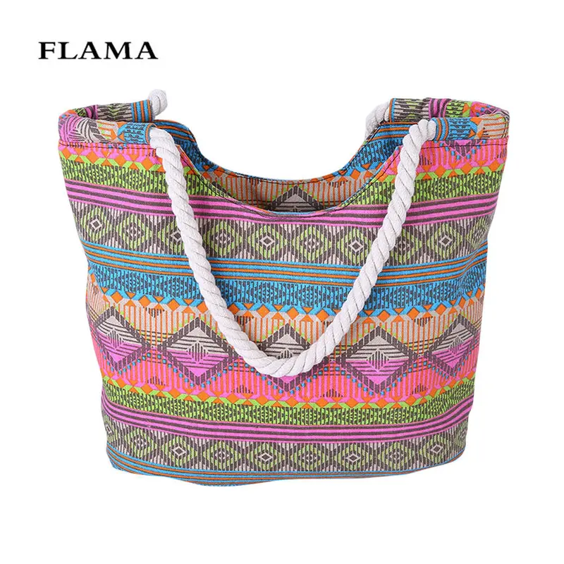Bohemia Canvas Printing Lady Bag Shoulder Hbags Women's Vintage Messenger Bags Bolsa Feminina Bolsos Tote 2