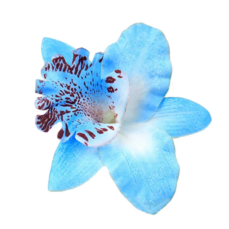 Bohemia Orchid Peony Flowers Hair Clips Hairpin Corsage Beach Po Hair Wear Tiara 8 Colors Can Be Choosed 1