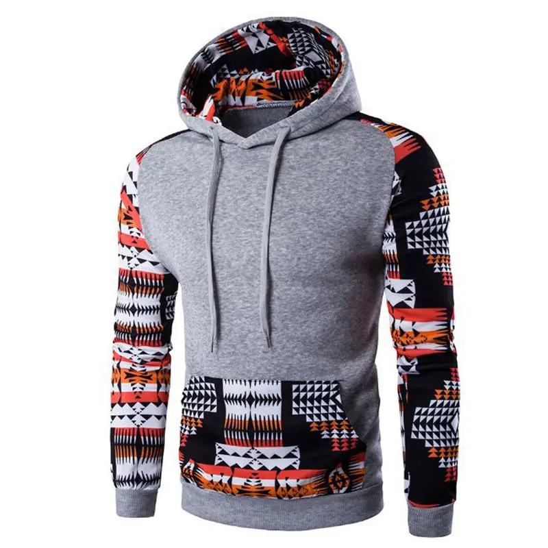 Bohemia Retro Outwear Clothing Long Sleeve Hooded Sweatshirt Man Bomber Jacket Men's Jacket Jaqueta Plus Size 1