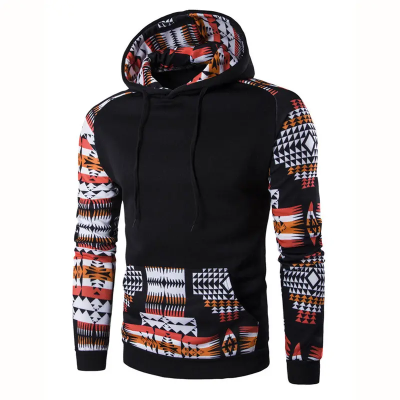 Bohemia Retro Outwear Clothing Long Sleeve Hooded Sweatshirt Man Bomber Jacket Men's Jacket Jaqueta Plus Size 6