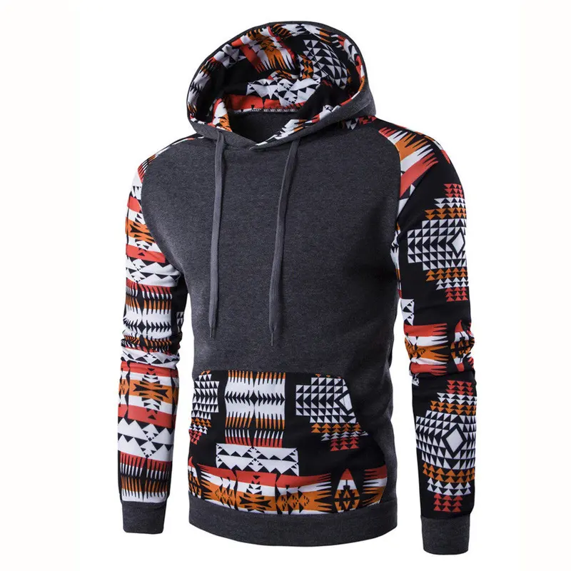 Bohemia Retro Outwear Clothing Long Sleeve Hooded Sweatshirt Man Bomber Jacket Men's Jacket Jaqueta Plus Size 6