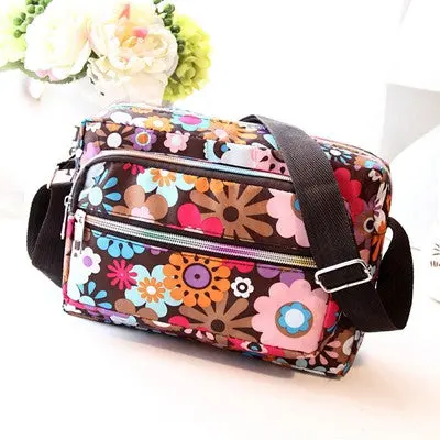 Bohemia Women Square Bag Designer Handbags Nylon Crossbody Bags Mini Shoulder Messenger Bolsos Mujer 3