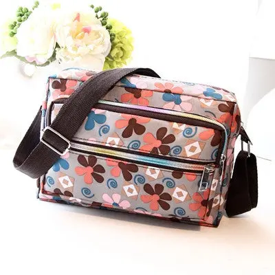 Bohemia Women Square Bag Designer Handbags Nylon Crossbody Bags Mini Shoulder Messenger Bolsos Mujer 5