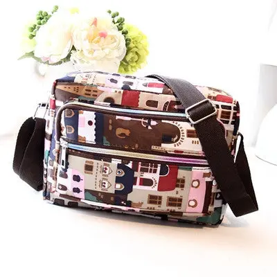 Bohemia Women Square Bag Designer Handbags Nylon Crossbody Bags Mini Shoulder Messenger Bolsos Mujer 7