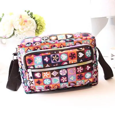 Bohemia Women Square Bag Designer Handbags Nylon Crossbody Bags Mini Shoulder Messenger Bolsos Mujer 8