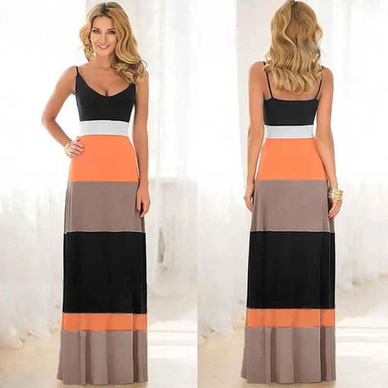 Boho Bohemian Maxi Long Party Dress Vestido De Festa Plus Size Robe Sexy Women Vintage Clothing Feida 5