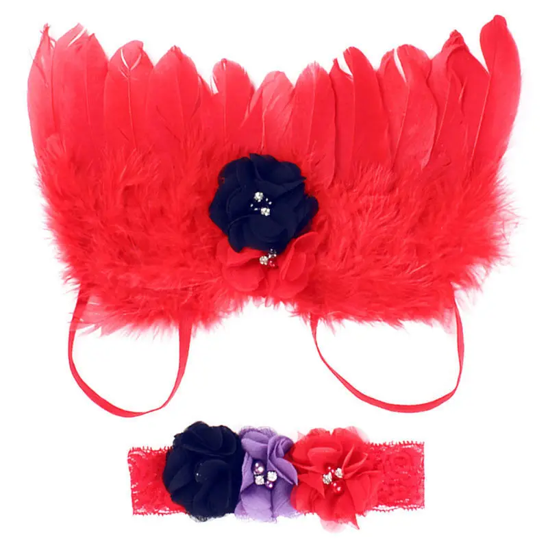 Born Baby Crochet Knit Costume Cute Little Angel Po Pography Prop Girls Boys Outfits Fotografia Clothes Accessories 1