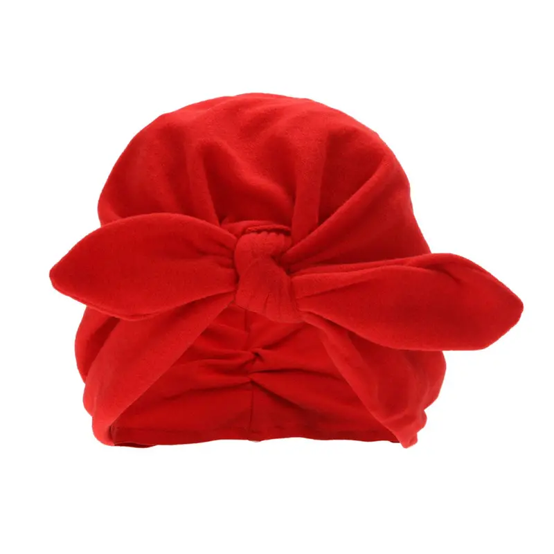 Born Hospital Hat Lovely Baby Girl Cotton Beanie Bow Infant St Knit Solid Baby Caps Toddler Hat Accessories 1