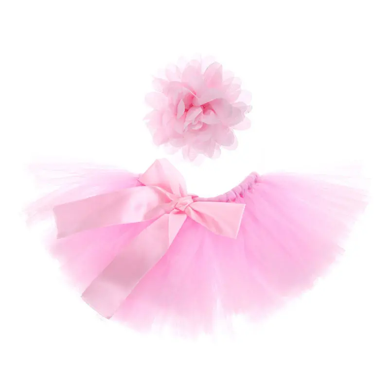 Born Pography Props Baby Tutu Skirt Pink Infant Po Costume Elegant Design Po Props Lace Dresses Headb 1