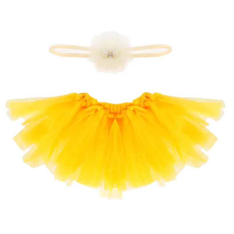 Born Pography Props Infant Girl Pettiskirt Princess Baby Tutu Skirt Headb Baby Pography Props 4