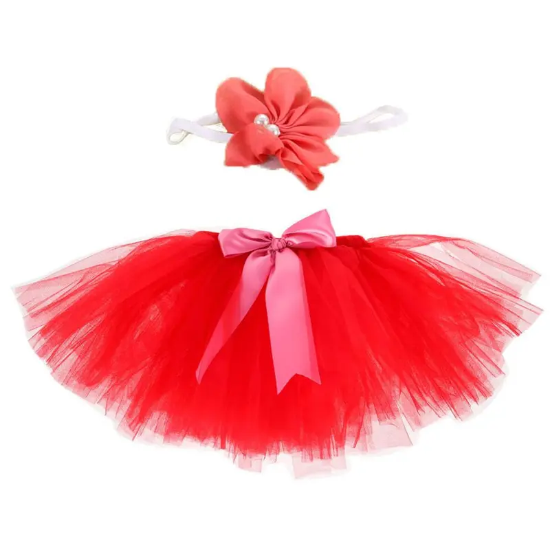 Born Pography Props Infant Girl Pettiskirt Princess Baby Tutu Skirt Headb Baby Pography Props 9