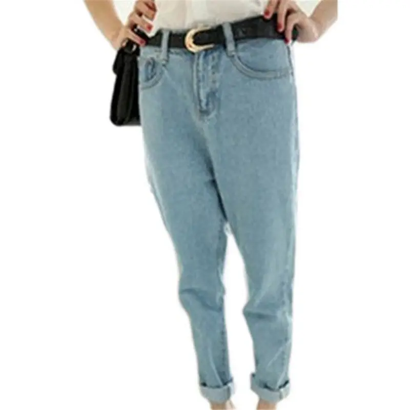Boyfriend Jeans For Women Loose Jeans Pants Bf Style Plus Size Harem Jeans Woman Denim Lady Pants Tousers 2