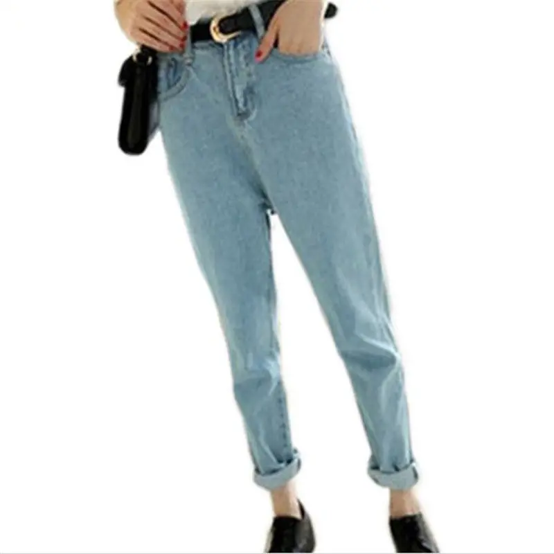 Boyfriend Jeans For Women Loose Jeans Pants Bf Style Plus Size Harem Jeans Woman Denim Lady Pants Tousers 3