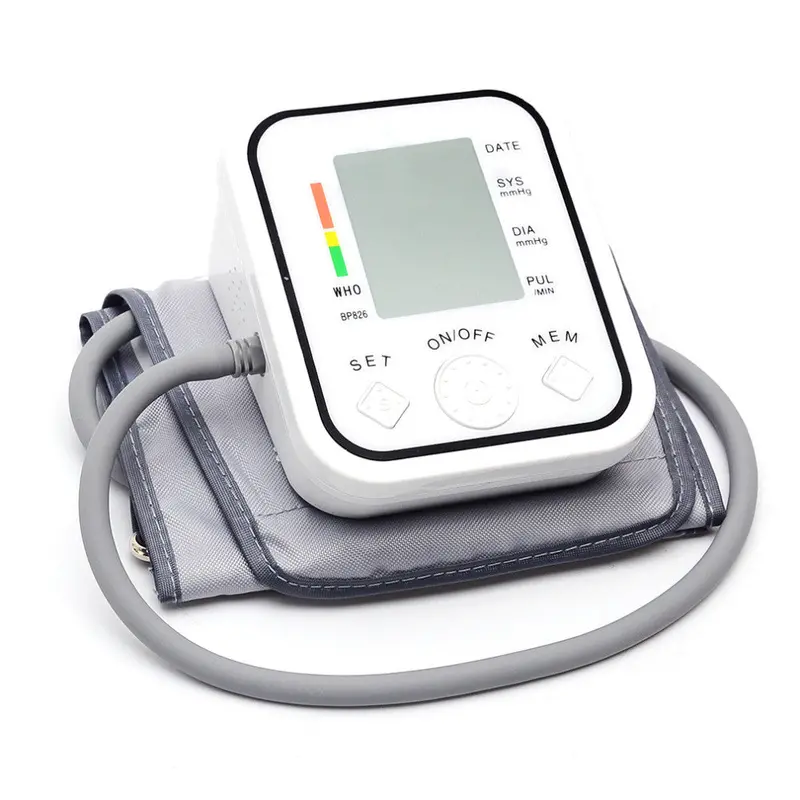 Bp826 Digital Bp Blood Pressure Monitor Meter Sphygmoometer Cuff Nonvoice 1