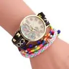 Bracelet Watch Women Bicycle Pattern Clock Analog Quartz Canvas Band Relogio Feminino Gift 1