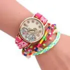 Bracelet Watch Women Bicycle Pattern Clock Analog Quartz Canvas Band Relogio Feminino Gift 4