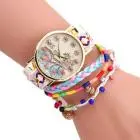 Bracelet Watch Women Bicycle Pattern Clock Analog Quartz Canvas Band Relogio Feminino Gift 6