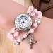 Bracelet Watch Women Ladies Rhinestone Dress Clock Quartz Wrist Watch Gift Relogio Feminino 2