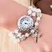 Bracelet Watch Women Ladies Rhinestone Dress Clock Quartz Wrist Watch Gift Relogio Feminino 3