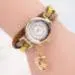 Bracelet Watch Women Rhinestone Crystal Band Dress Clock Gift Wave Dial Analog Wrist Relogio Feminino 1