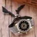 Bracelet Watch Women Rhinestone Crystal Dress Clock Ladies Braided Band Analog Quartz Relogio Feminino 1