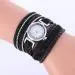 Bracelet Watch Women Rhinestone Crystal Dress Clock Wrap Lady Weave Gift Wrist Relogio Feminino 1
