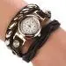 Bracelet Watch Women Rhinestone Crystal Relogio Feminino Pu Leather Strap Gift Dress Clock 1