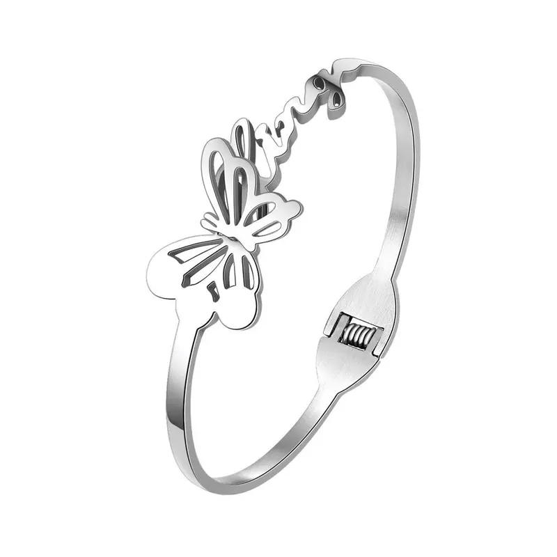 Bracelet Watch Women Silver Rhinestone Bangle Watch And Bracelet Wristwatches Set 587S Feida 2