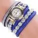 Bracelet Watches Women Rhinestone Crystal Dress Clock Relogio Feminino Analog Quartz Watch Gift 3