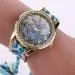 Bracelet Women Watch Ladies Dress Clock Braided Band Rhinestone Quartz Wristwatch Relogio Feminino 1