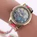 Bracelet Women Watch Ladies Dress Clock Braided Band Rhinestone Quartz Wristwatch Relogio Feminino 3