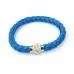 Bracelet Wristband Magnetic Rhinestone Buckle Leather Wrap Charm Friendship Bracelets Bangle Gift 7