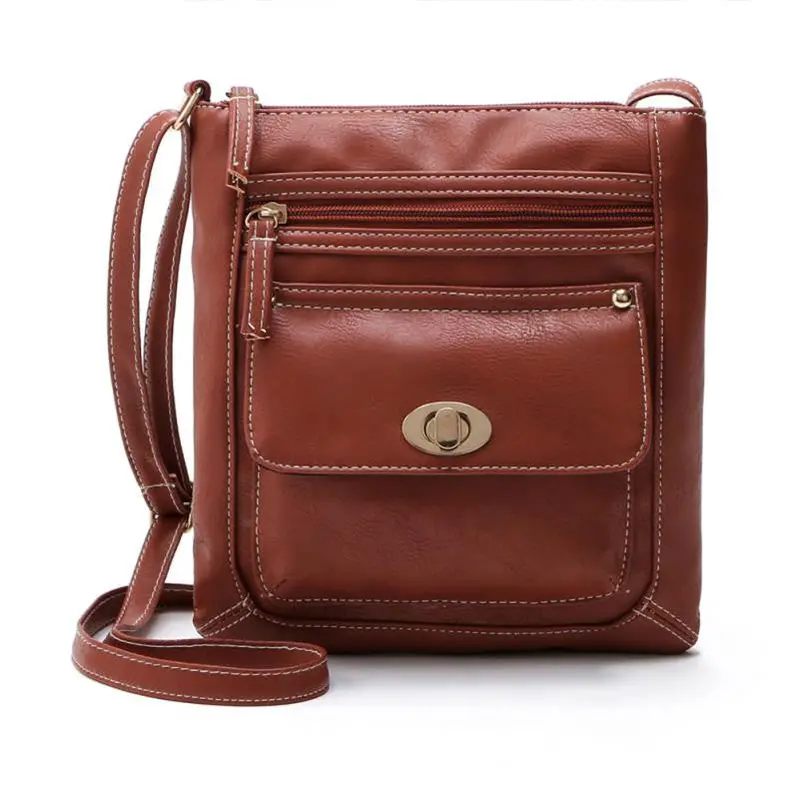 Brand Fashion Womens Leather Satchel Cross Body Shoulder Messenger Bag Handbag 3