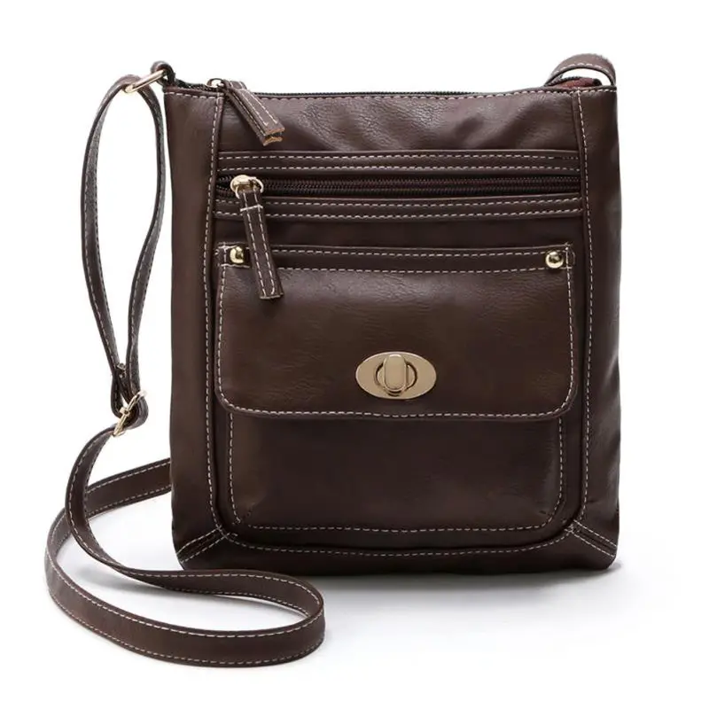 Brand Fashion Womens Leather Satchel Cross Body Shoulder Messenger Bag Handbag 4