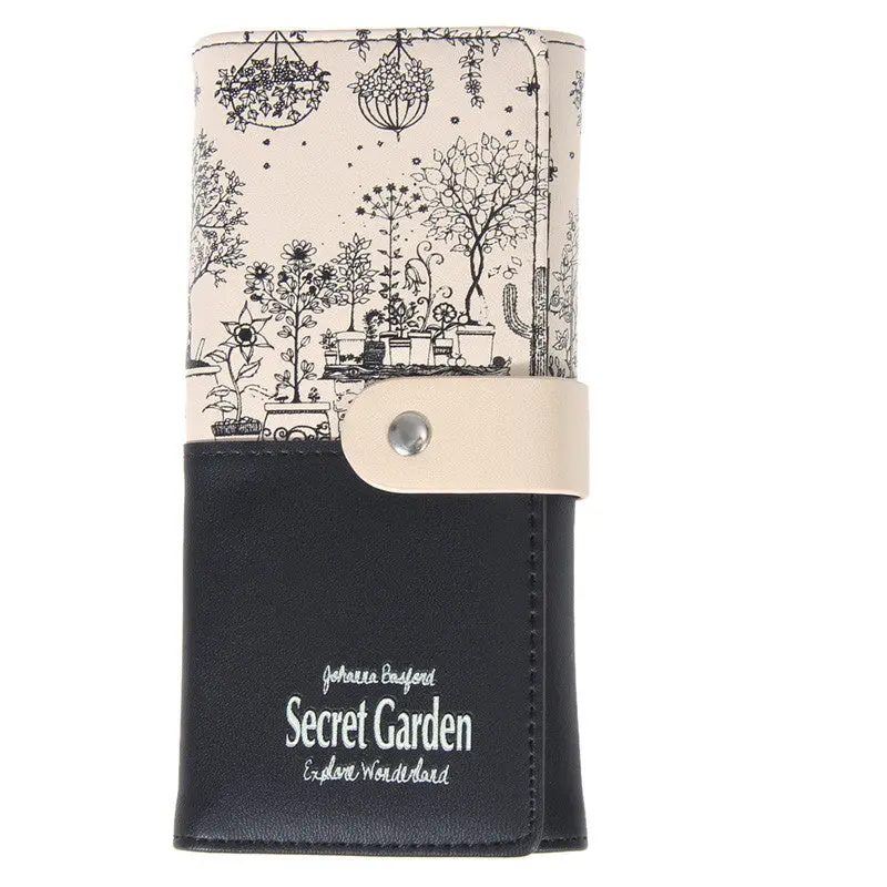 Brand Leather Wallet Women Wallets Ladies Card Purse Clutch Female Carteras Mujer Monederos Women's Money Bag Feminina 1
