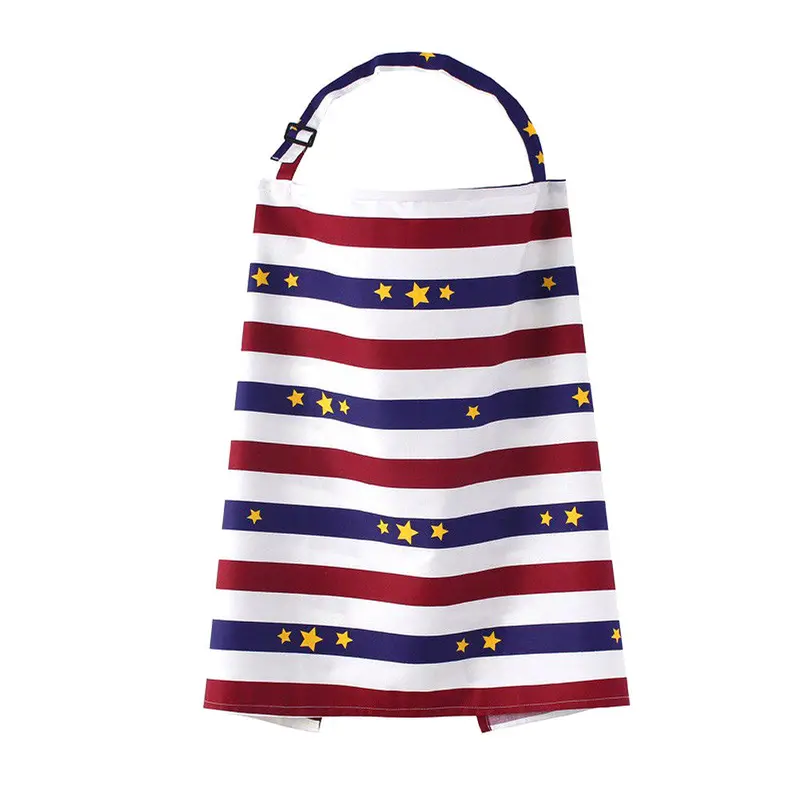 Breastfeeding Cover Baby Infant Breathable Cotton Nursing Cloth Striped Large Big Nursing Cover Feeding Cover 1