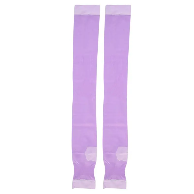 Breathable Lady Compression Knee Toe Socks Fat Burn Leg Slim Varicose Veins Thigh High Stock 2