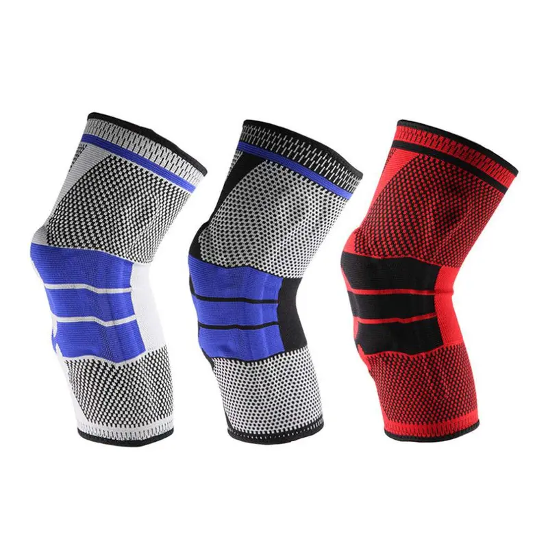 Breathable Sweat Absorb Outdoor Safety Sports Hiking Basketball Kneepads Tape Tactical Knee Pads Calf Support Kneepad 9