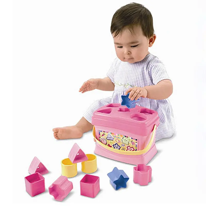 Brilliant Basics Baby's First Blocks Kids Educational Toy Baby Block Toys Rom Color 1