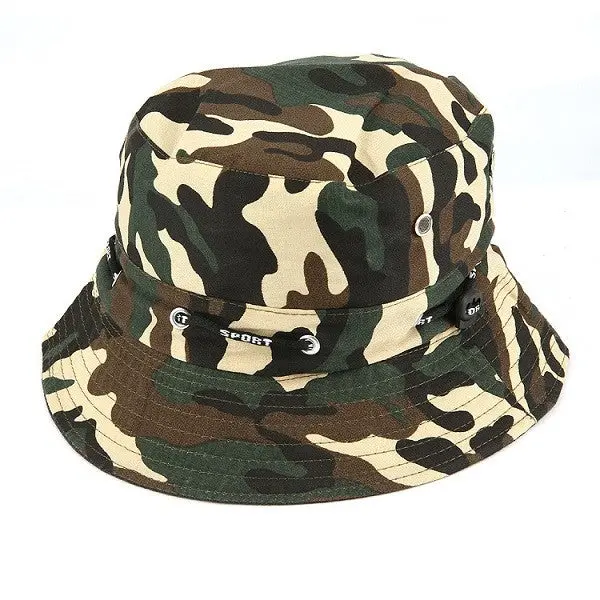 Bucket Hat Flat Hunting Fishing Outdoor Beach Cap 8 Colors 4