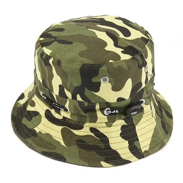 Bucket Hat Flat Hunting Fishing Outdoor Beach Cap 8 Colors 8