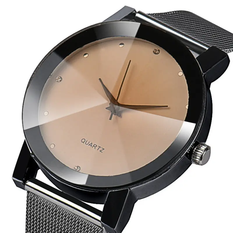 Business Watch Women Crystal Stainless Steel Analog Quartz Wrist Watch Bracelet Relogio Feminino Fast Shipping Feida 1