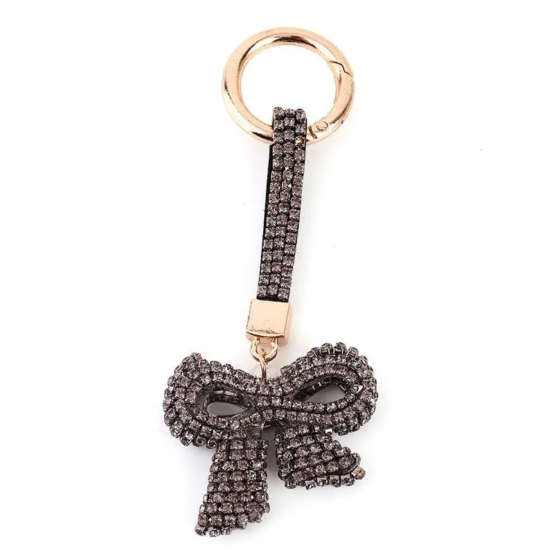 Butterfly Knot Style Platedstyle Shinning Keychain Key Ring Jewelry For Friends Lovers Great Gift 4