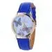 Butterfly Pattern Women Colored Pu Leather Watch Orologi Donna Relgio Feminino Feida 2