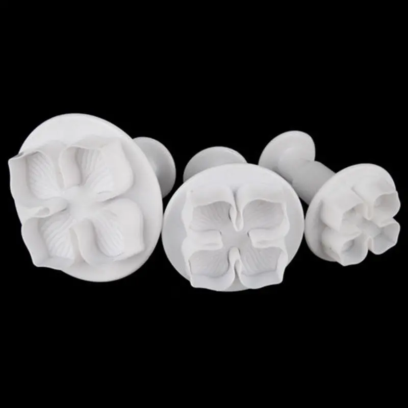 Cake Flower Ball Decorator Sugar Sugarcraft Tool Cutter Loaf Fondant Plunger Set 17549 1