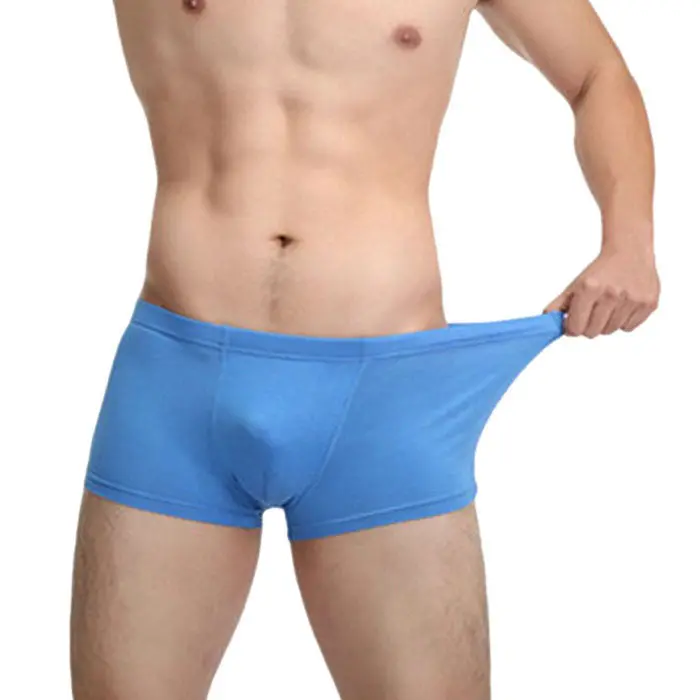Calzoncillos Men's Boxer Sexy Underwear Men Boxers Shorts Bulge Pouch Soft Underpants 4
