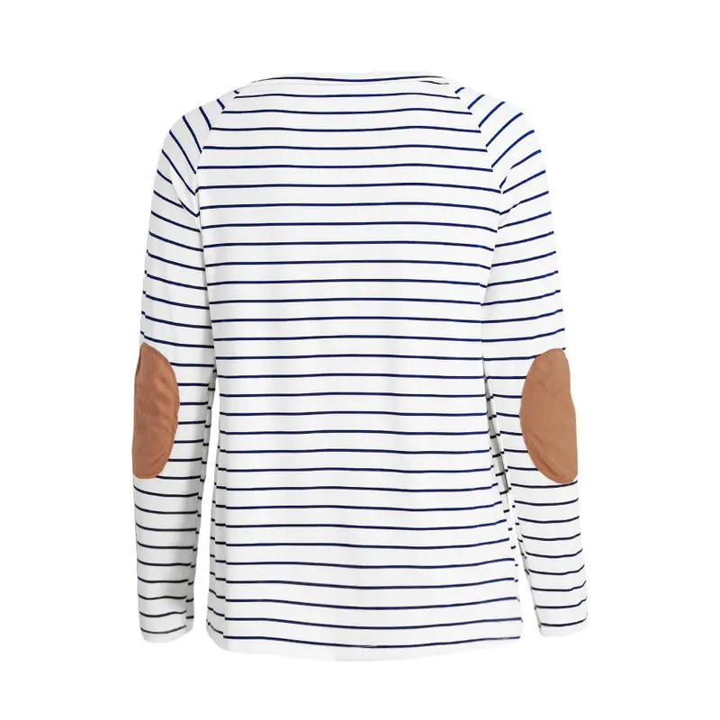 Camisass Long Sleeve Tshirt Women T Shirt Women Tops Poleras De Mujer Stripe T-Shirt Blusa Lady Veste Femme 4