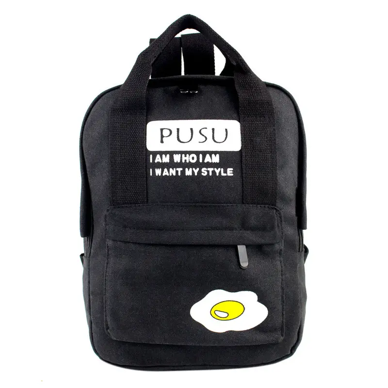 Candy Color Canvas Backpack Women Shoulder School Bags For Teenagers Rucksacks For Girls Bagpack Bolsa Mochila Feminina 6