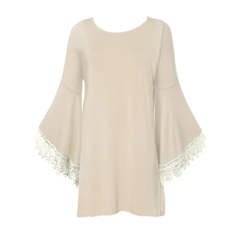 Candy Color Elegant Lace Dress Women Designer Women Dresses Dress Women Loose Flare Sleeve Dress Plus Size Xxl 2